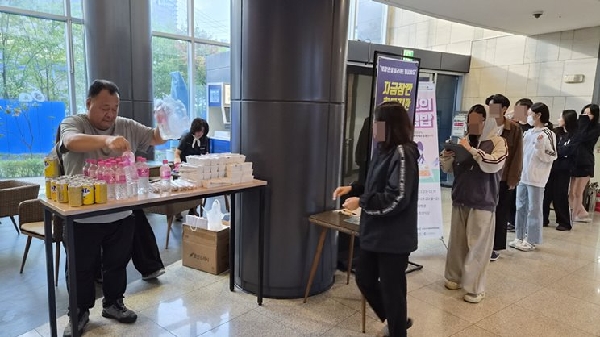 인하공전 생활관, 중간고사 기간 조식 지원 운영 대표이미지
